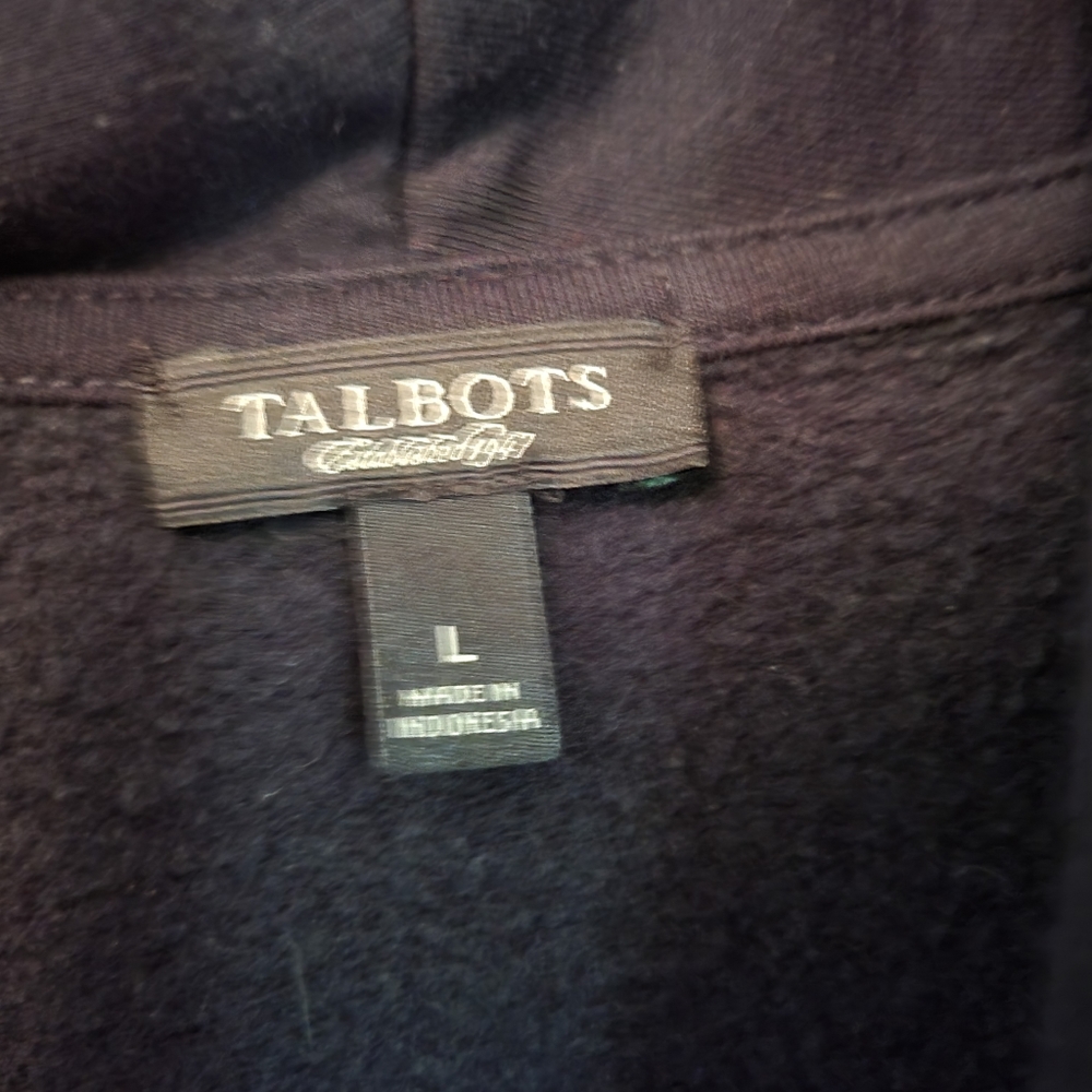 Talbots Black Sweatshirt - Picture 2 of 5